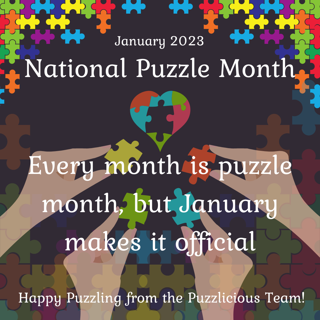 National Puzzle Month Image
