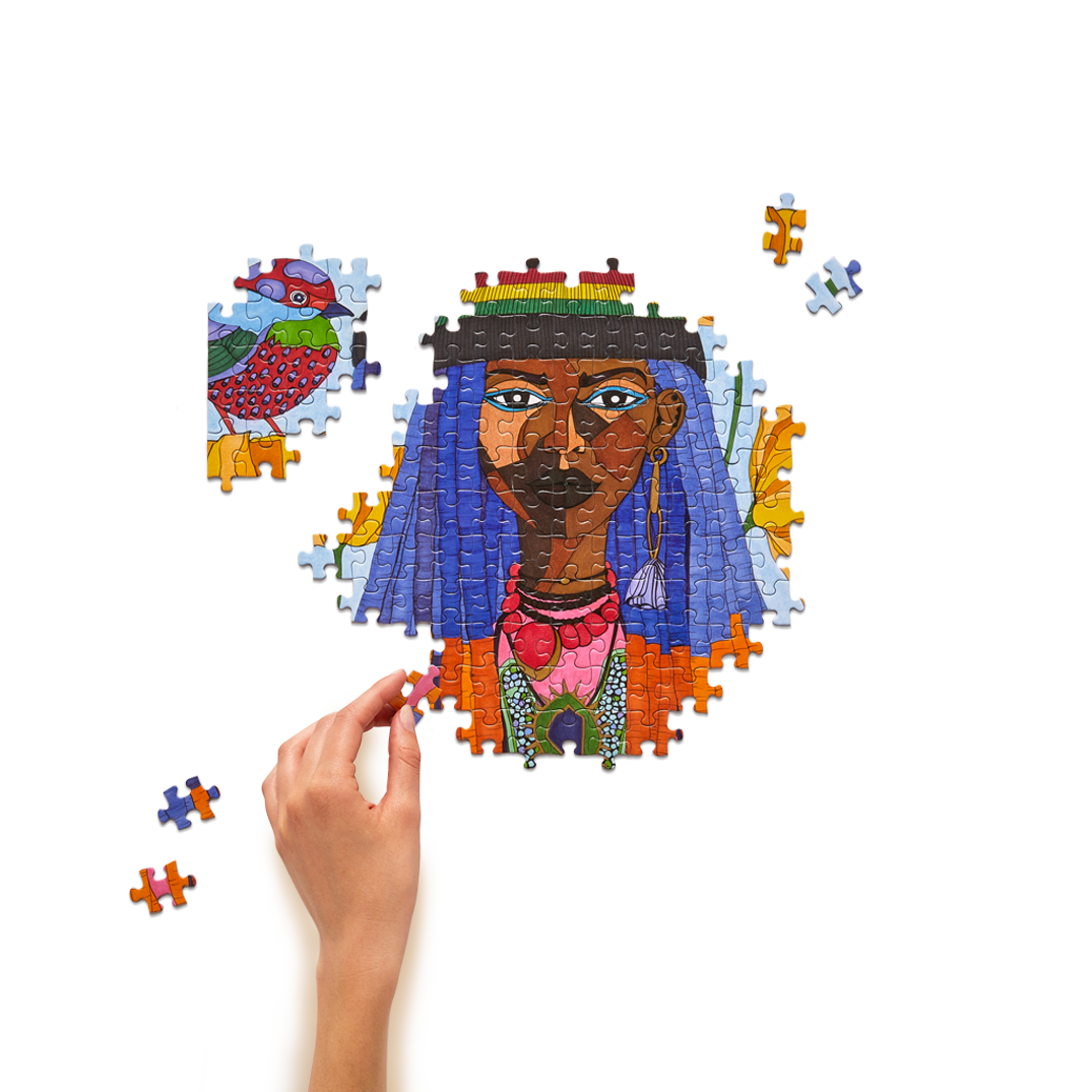 Essence Female Portrait  | 300 Piece Jigsaw Puzzle - Quick Ship