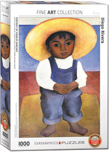 Diego Rivera&#39;s Portrait of Ignacio Sanchez 1000 Piece Puzzle - Puzzlicious.com