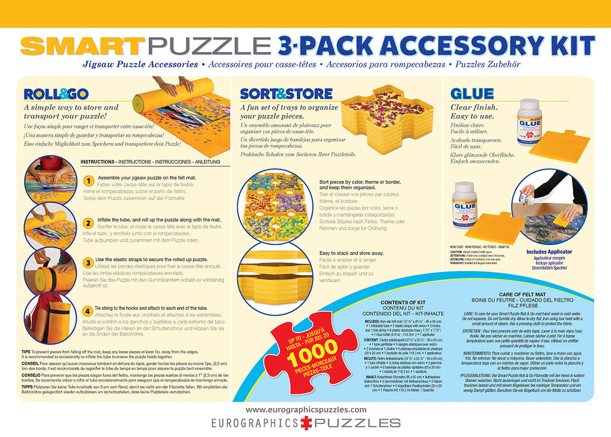 Smart Puzzle 3-Pack Accessory Kit - QuickShip - Puzzlicious.com