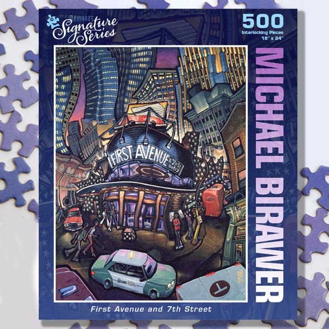 First Avenue and 7th Street 500 Piece Puzzle - Quick Ship - Puzzlicious.com