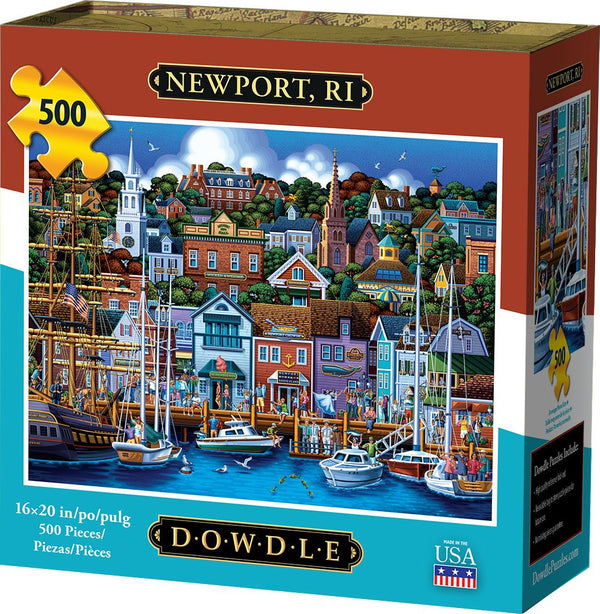 Dowdle - Mystic Seaport - 300 Piece Jigsaw Puzzle For Adults