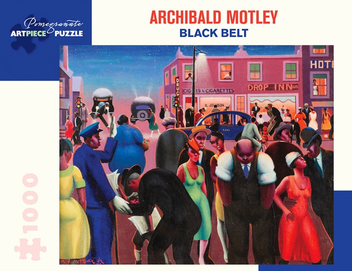 Archibald Motley: Black Belt 1000 Piece Jigsaw Puzzle - Quick Ship - Puzzlicious.com
