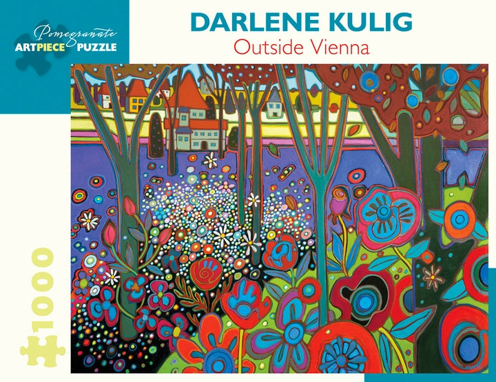 Darlene Kulig: Outside Vienna 1000 Piece Jigsaw Puzzle - Quick Ship - Puzzlicious.com