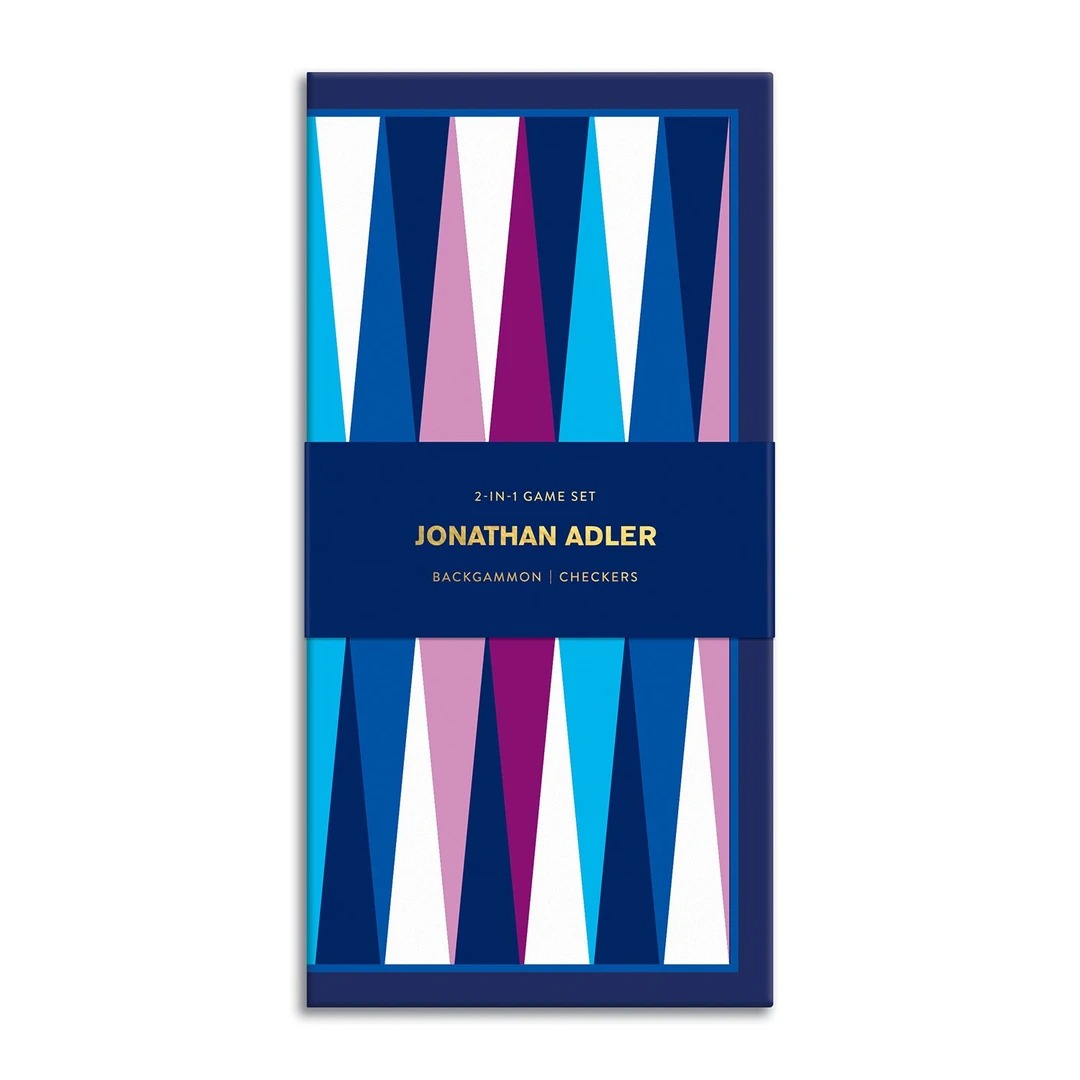 Jonathan Adler 2-in-1 Travel Game Set - Quick Ship - Puzzlicious.com