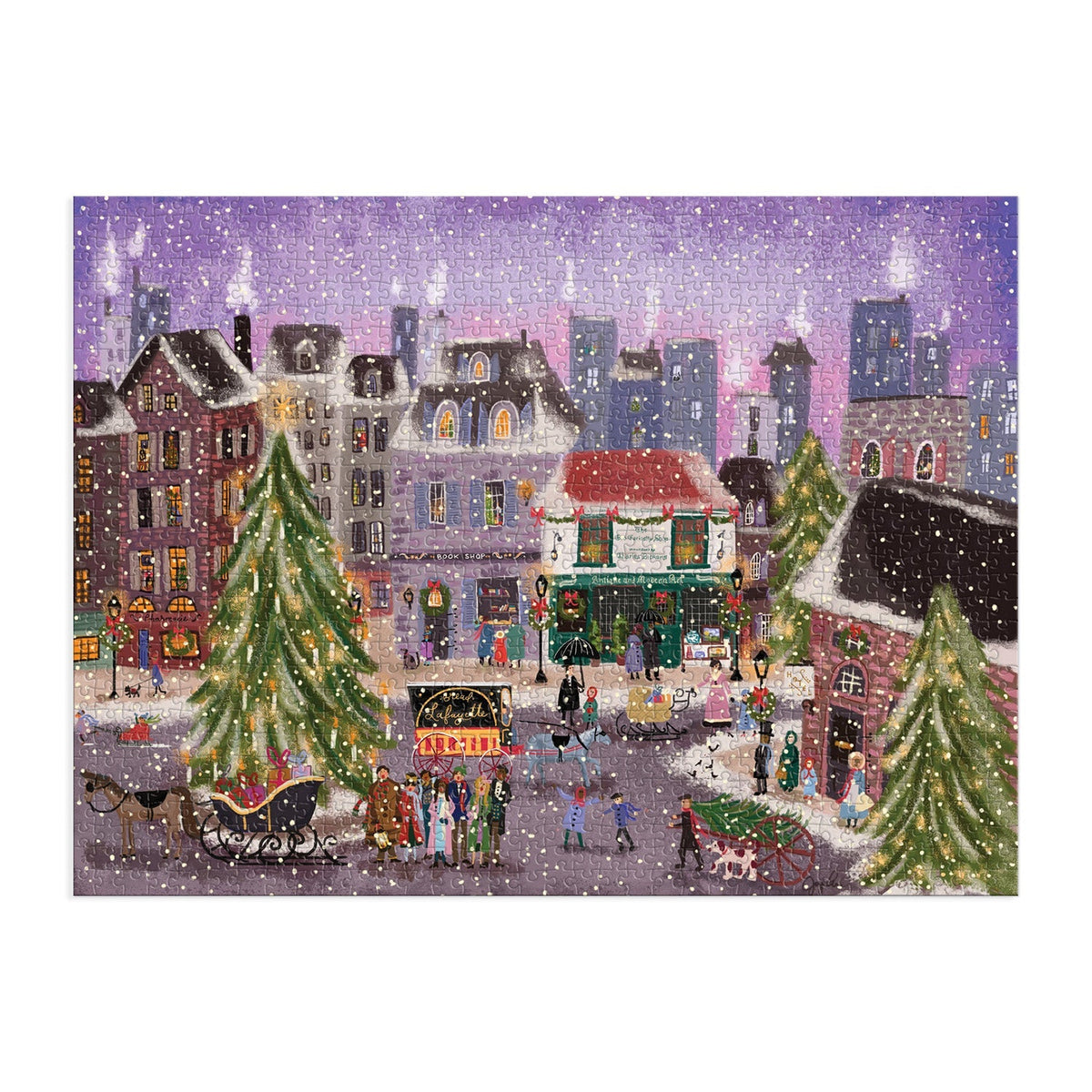 Joy Laforme Christmas Square 1000 Piece Puzzle