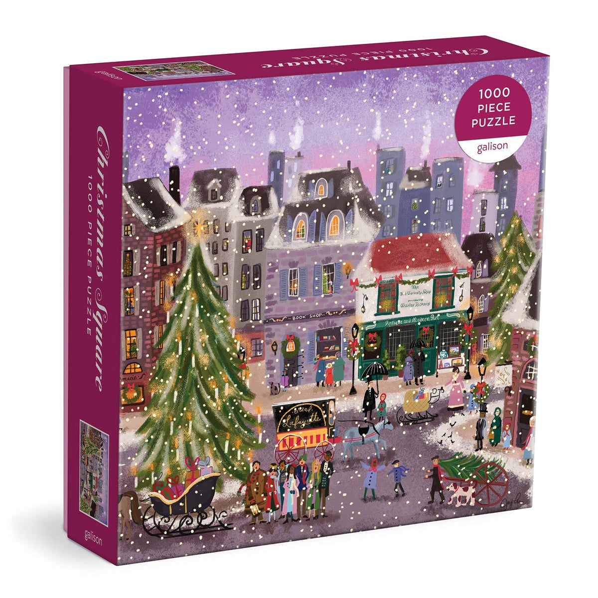 Joy Laforme Christmas Square 1000 Piece Puzzle