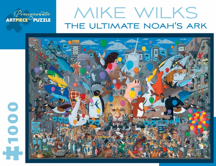 Mike Wilks: The Ultimate Noah&#39;s Ark 1000 Piece Jigsaw Puzzle - Quick Ship - Puzzlicious.com
