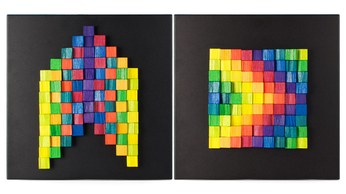 Playable ART Magnet Relief - Square - Puzzlicious.com