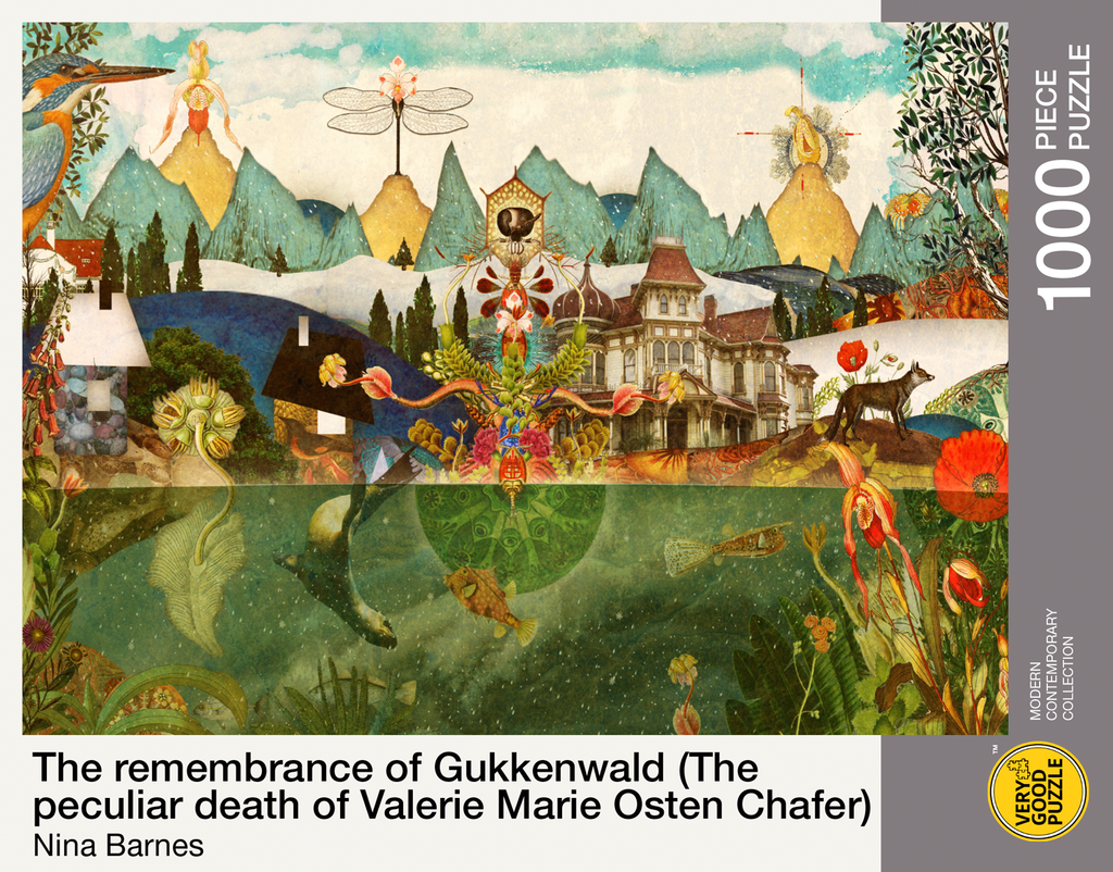 Nina Barnes&#39; The Remembrance of Gukkenwald 1000 Piece Jigsaw Puzzle - Quick Ship - Puzzlicious.com
