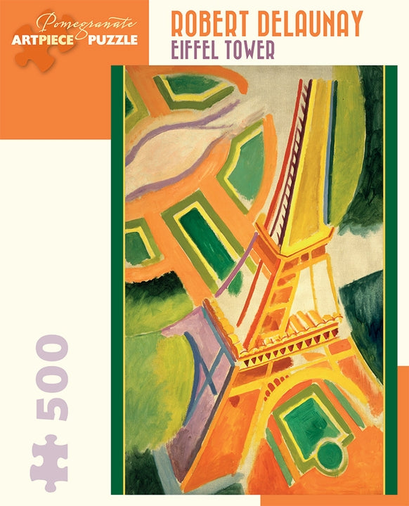 Robert Delaunay: Eiffel Tower 500 Piece Jigsaw Puzzle - Quick Ship - Puzzlicious.com