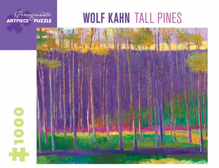 Wolf Kahn: Tall Pines 1000 Piece Jigsaw Puzzle - Quick Ship - Puzzlicious.com