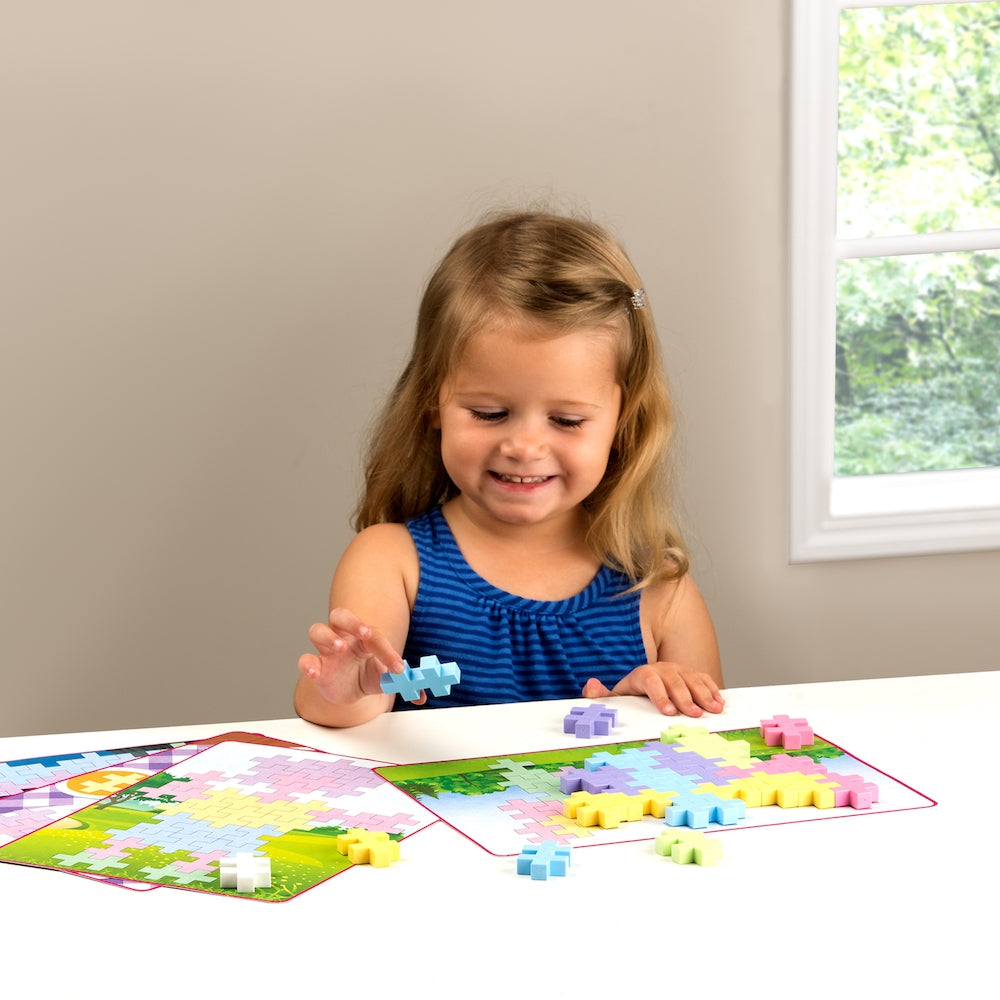 Plus-Plus - BIG Picture Puzzles - Pastel - Puzzlicious.com