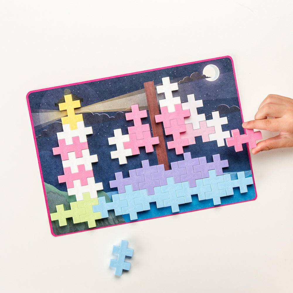 Plus-Plus - BIG Picture Puzzles - Pastel - Puzzlicious.com