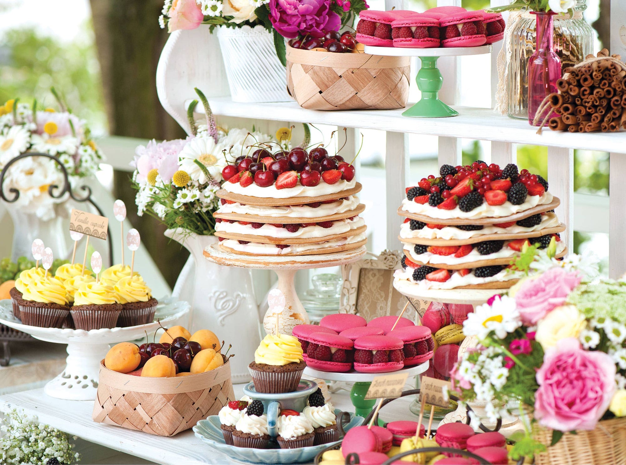 Fruity Sweets | 1000 piece jigsaw puzzle - Quick Ship - Puzzlicious.com