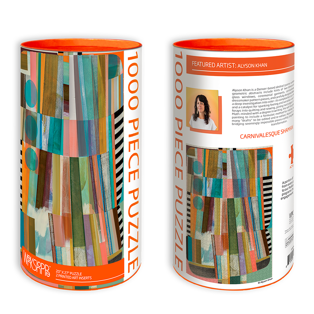 Carnivalesque Shaman Abstract Shapes | 1000 Piece Jigsaw - Quick Ship