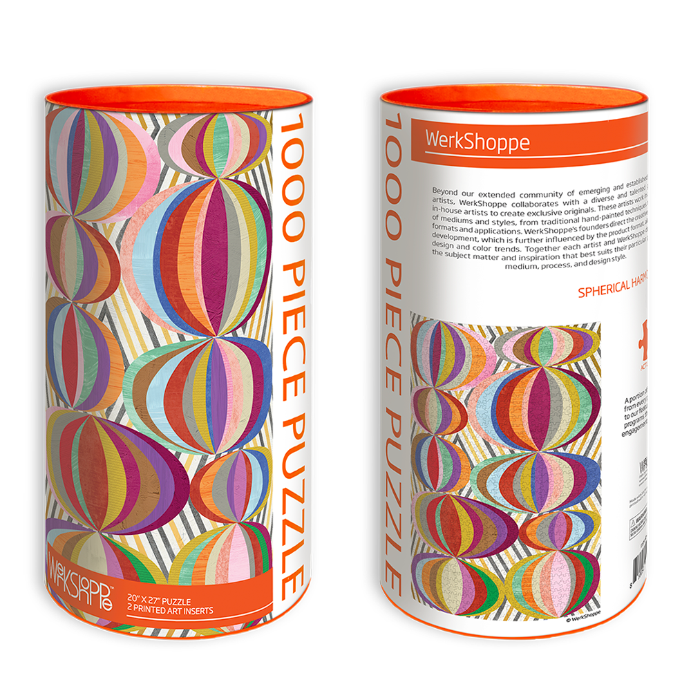 Spherical Harmonics Geometric Abstract | 1000 Piece Jigsaw - Quick Ship