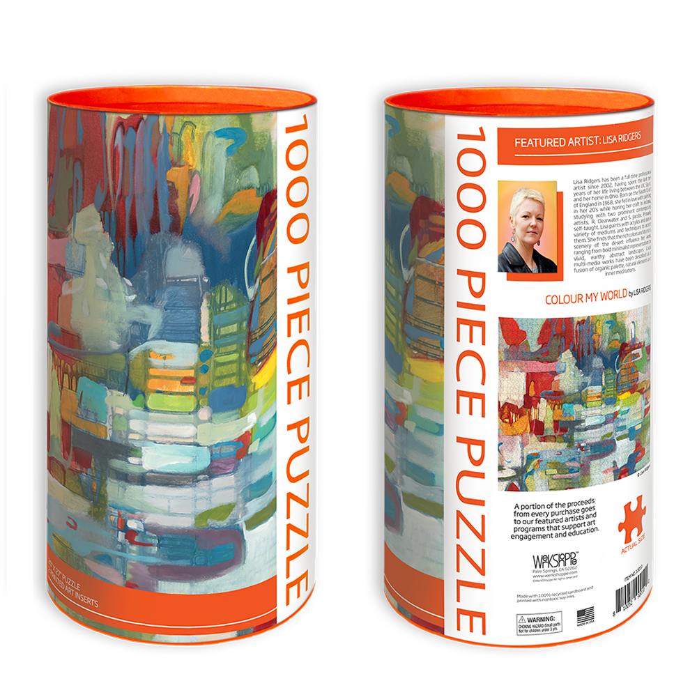 Colour My World Abstract | 1000 Piece Jigsaw Puzzle - Quick Ship