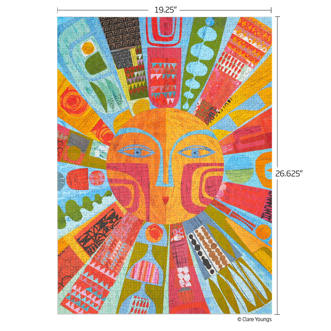 Brand New Day Sun Collage | 1000 Piece Jigsaw Puzzle - Quick Ship