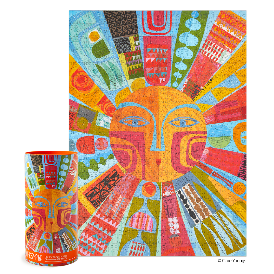 Brand New Day Sun Collage | 1000 Piece Jigsaw Puzzle - Quick Ship