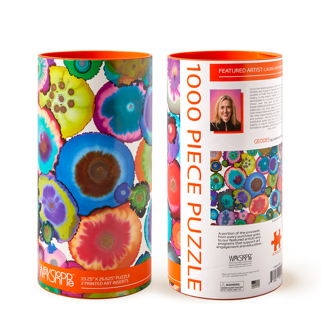 Geodes Watercolor | 1000 Piece Jigsaw Puzzle - Quick Ship