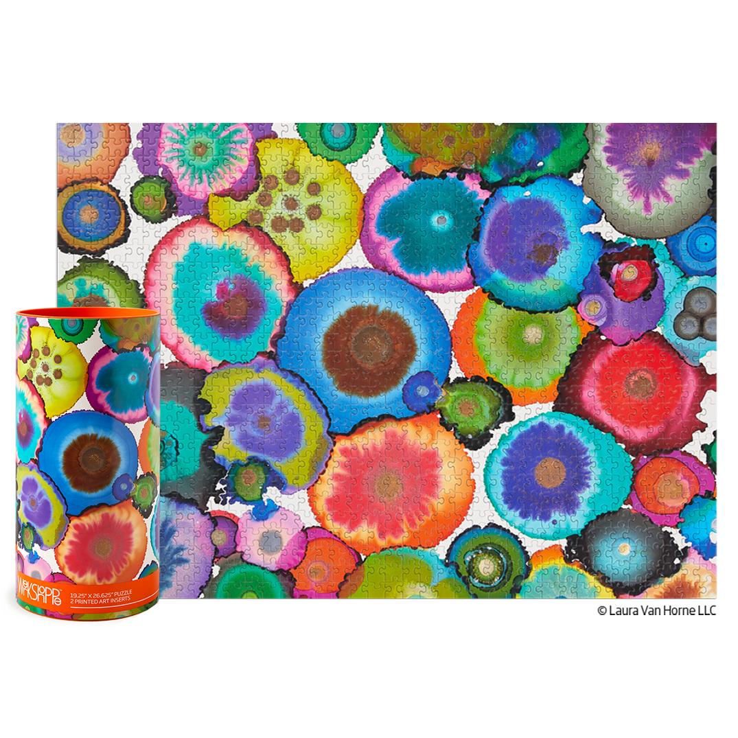 Geodes Watercolor | 1000 Piece Jigsaw Puzzle - Quick Ship