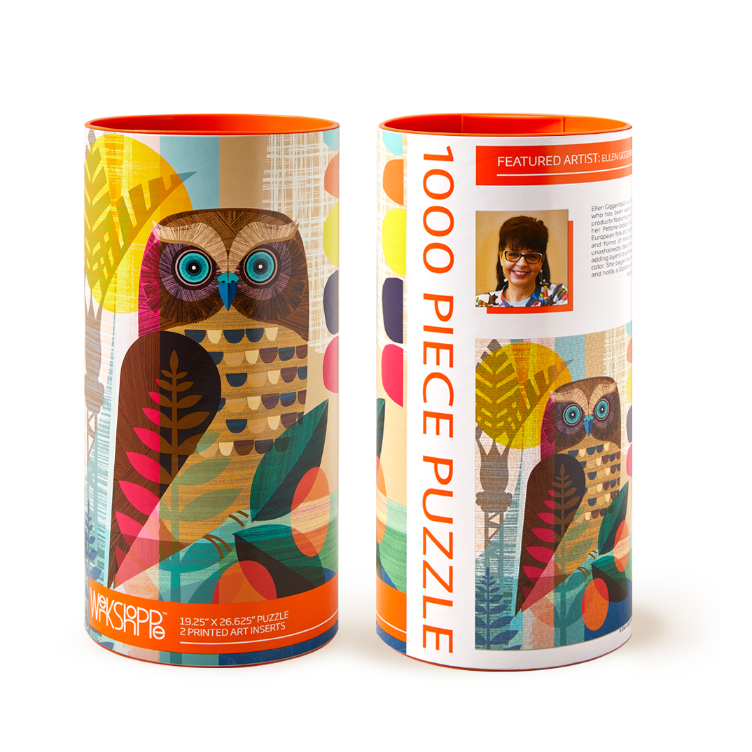 Ruru Owl | 1000 Piece Jigsaw Puzzle - Quick Ship