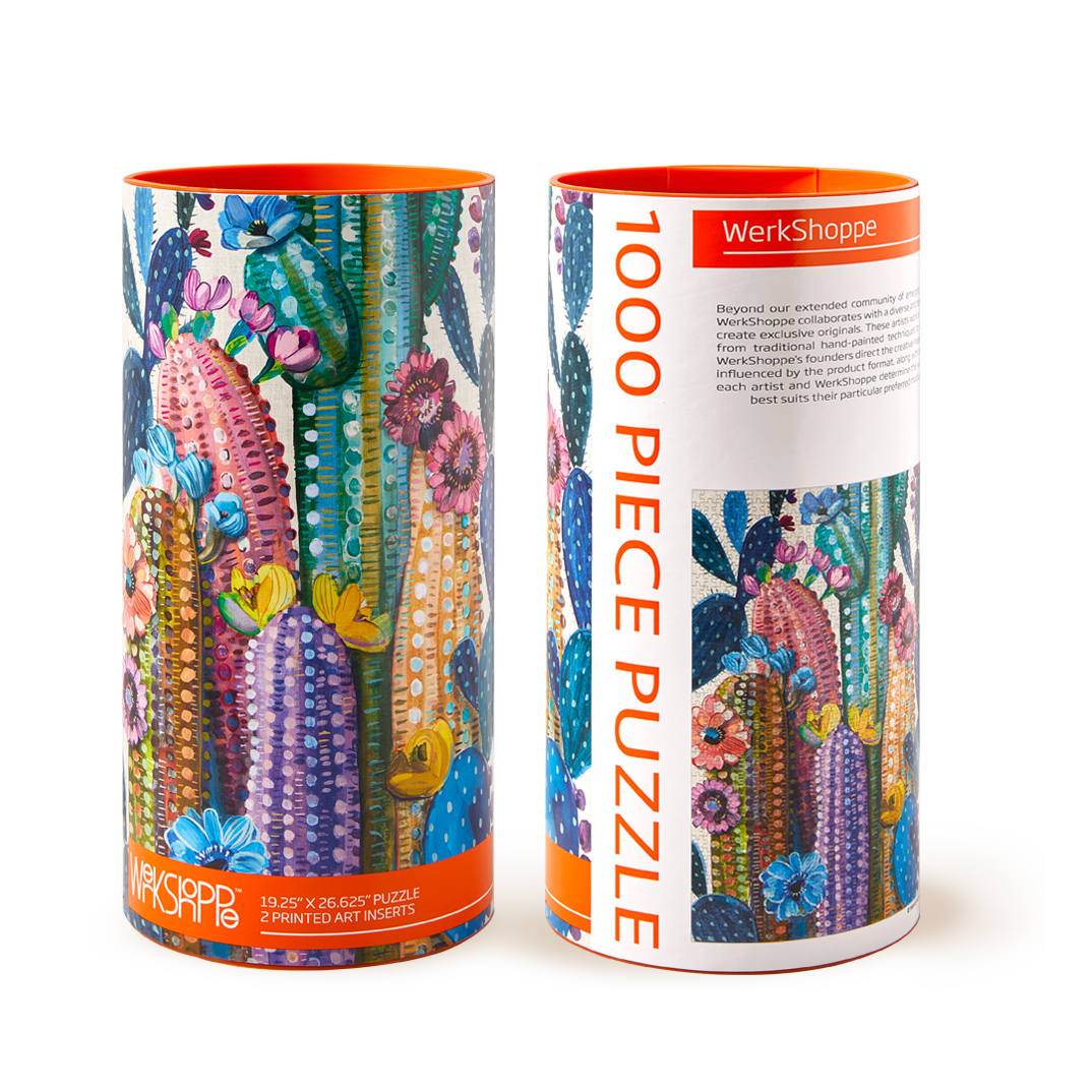Desert Bloom Cactus Flower | 1000 Piece Puzzle - Quick Ship