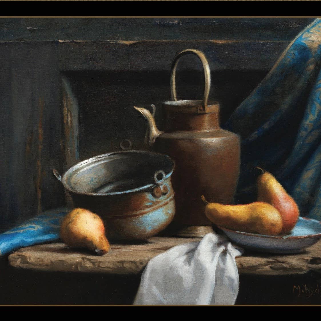 Still Life with Pears 500 Piece Puzzle - Quick Ship - Puzzlicious.com