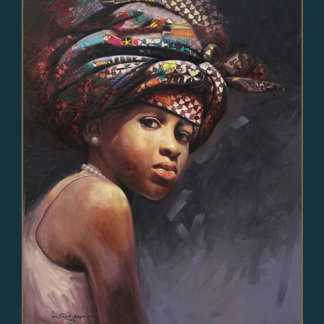 Ankara and Beauty; 500-Piece Velvet-Touch, Jigsaw Puzzle - Quick Ship - Puzzlicious.com