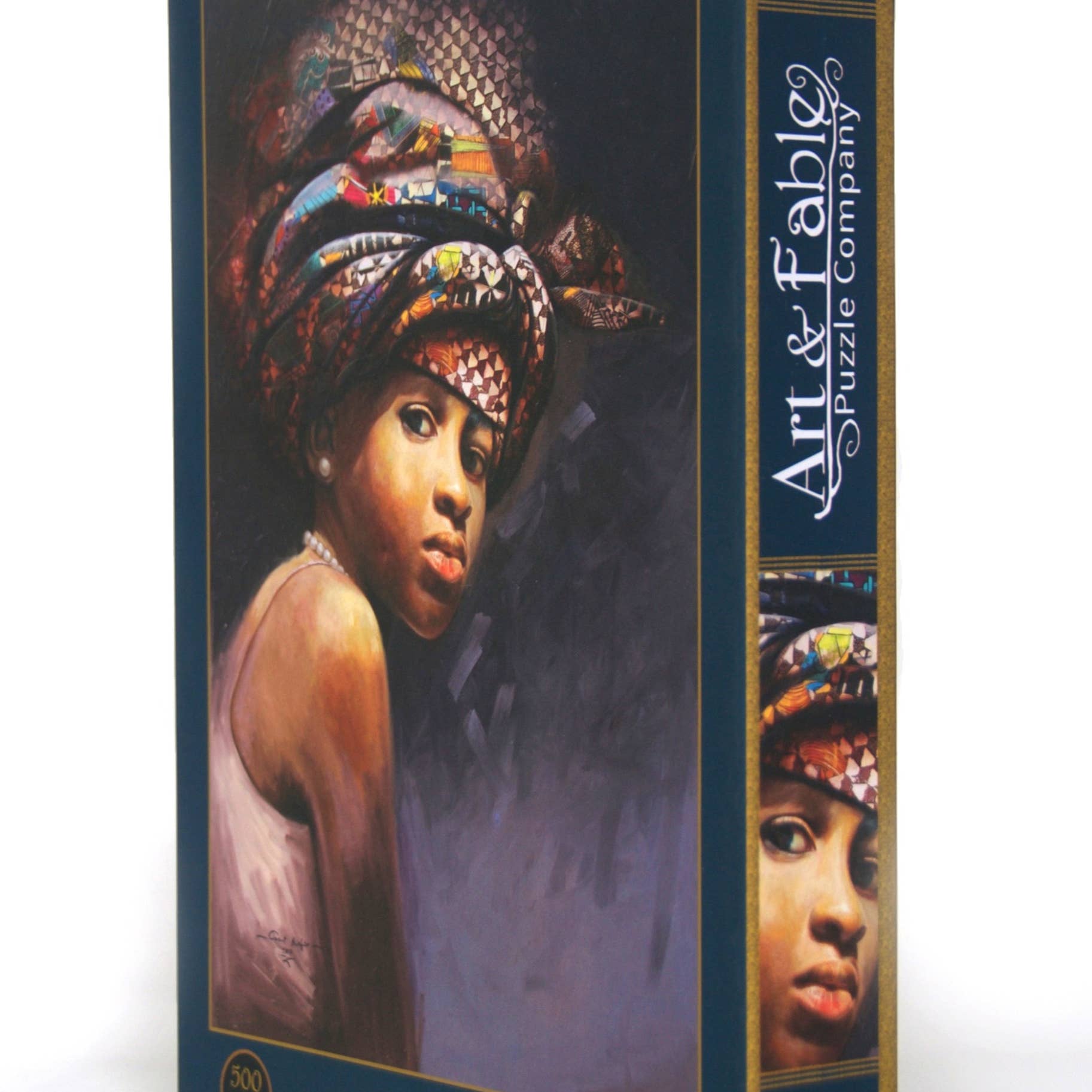 Ankara and Beauty; 500-Piece Velvet-Touch, Jigsaw Puzzle - Quick Ship - Puzzlicious.com