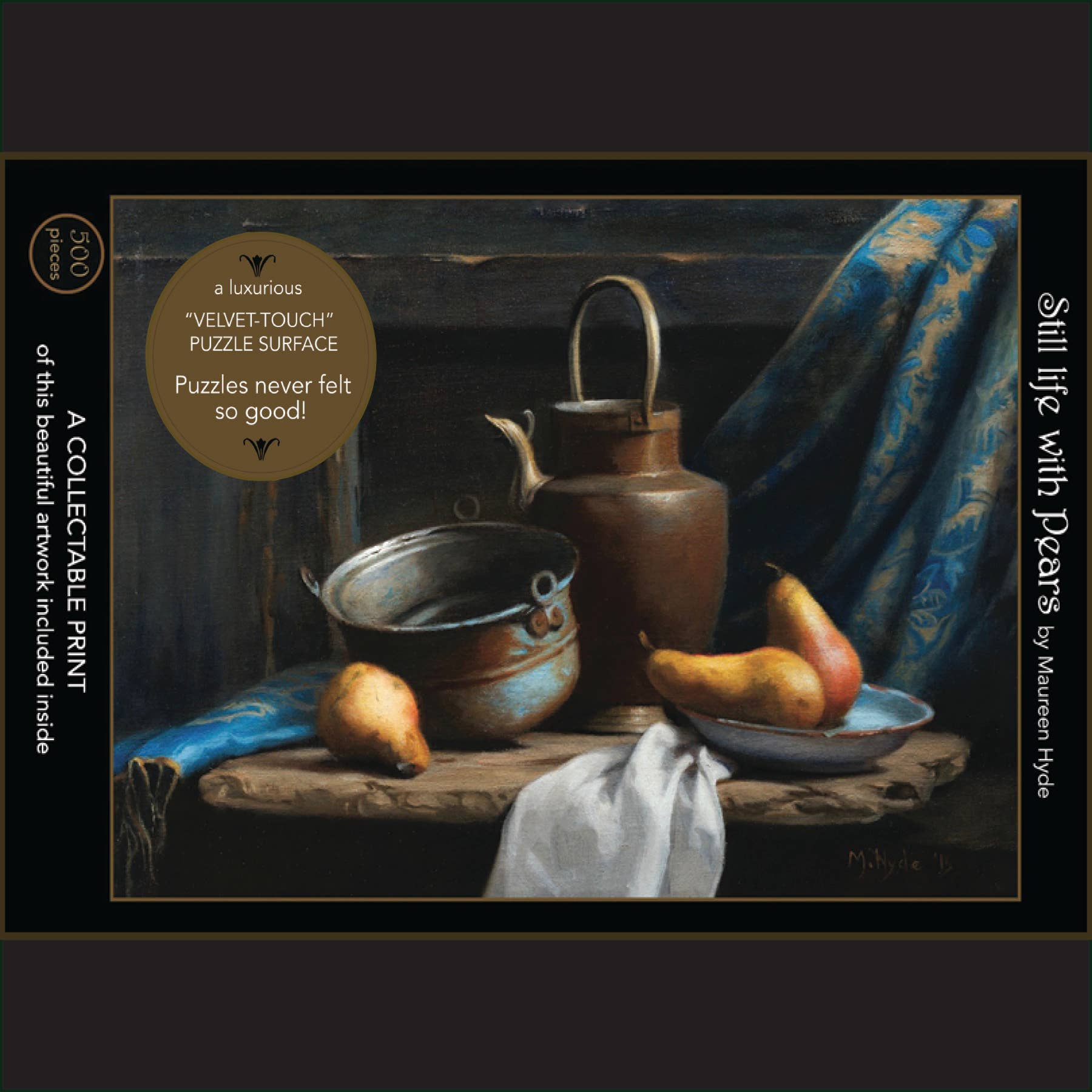 Still Life with Pears 500 Piece Puzzle - Quick Ship - Puzzlicious.com