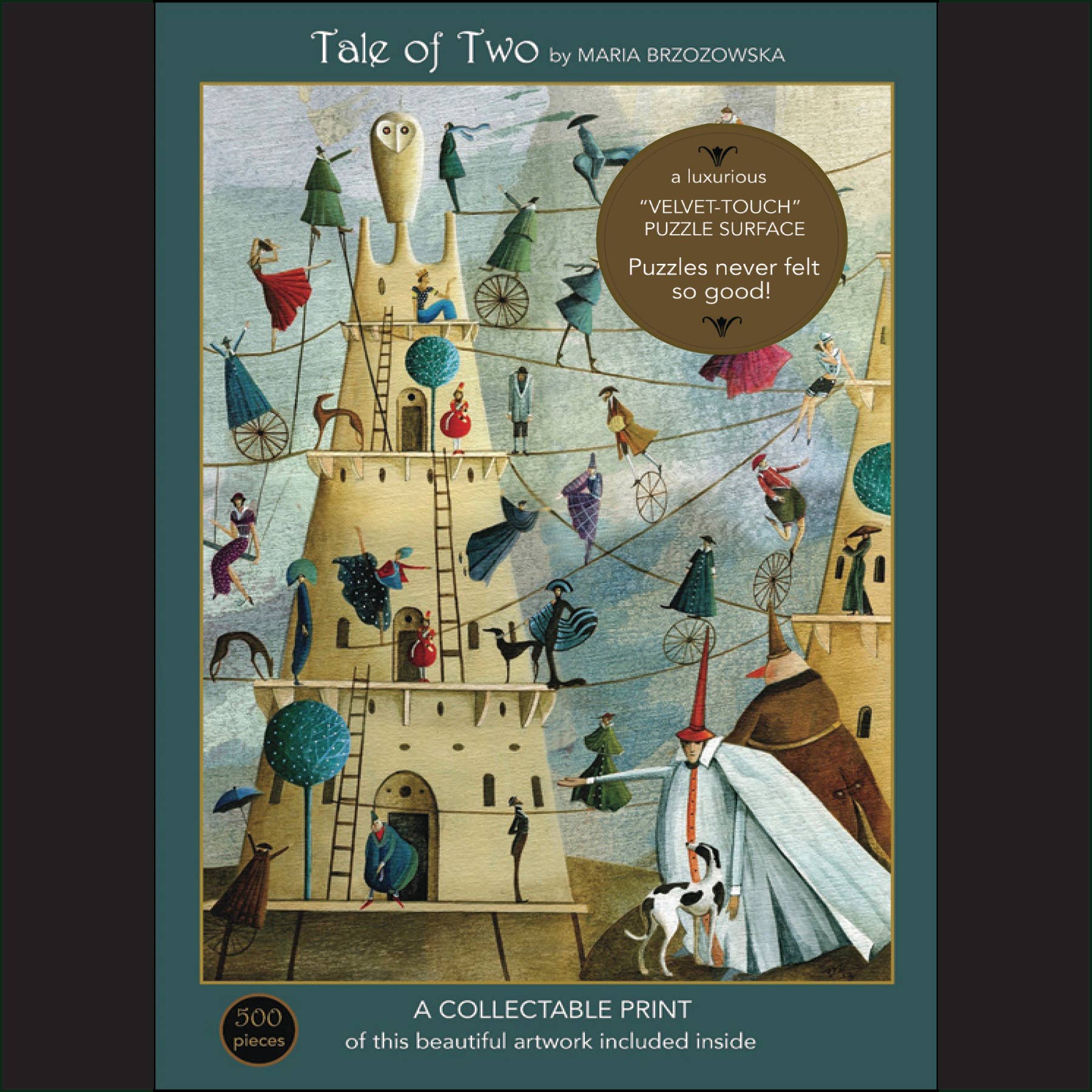 Tale of Two; 500-Piece "Velvet-Touch" Jigsaw Puzzle - Quick Ship - Puzzlicious.com