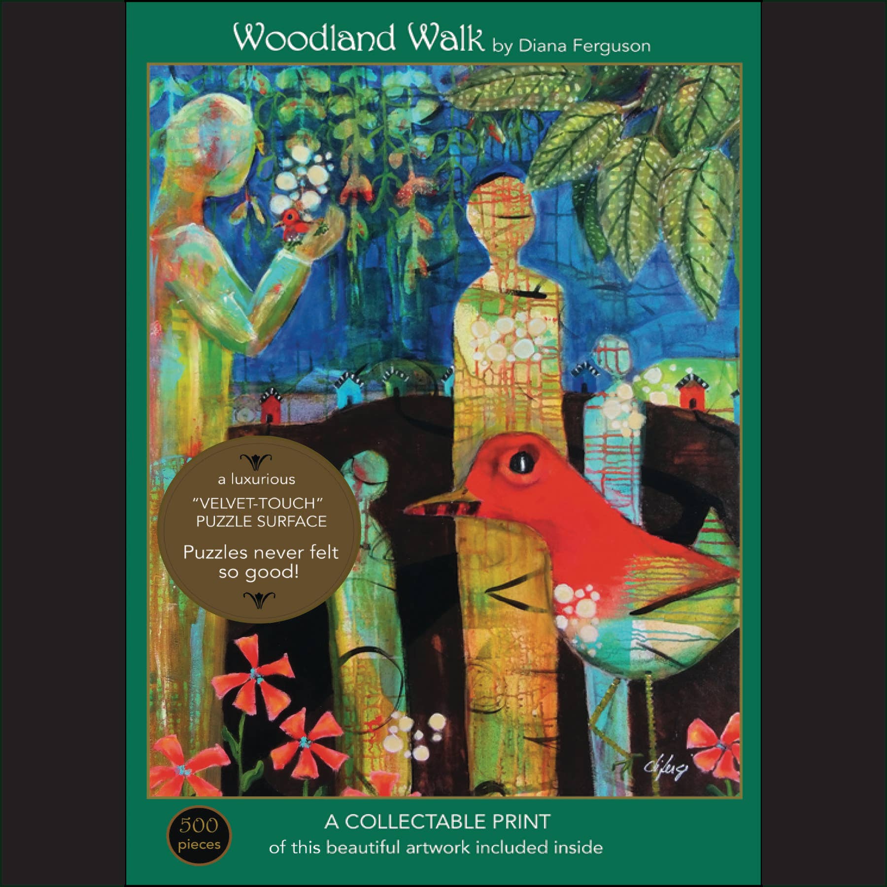 Woodland Walk; 500-Piece Velvet-Touch, Jigsaw Puzzle - Quick Ship - Puzzlicious.com