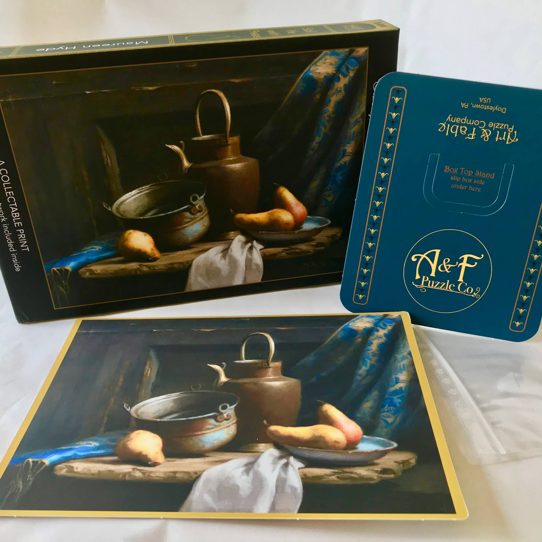 Still Life with Pears 500 Piece Puzzle - Quick Ship - Puzzlicious.com