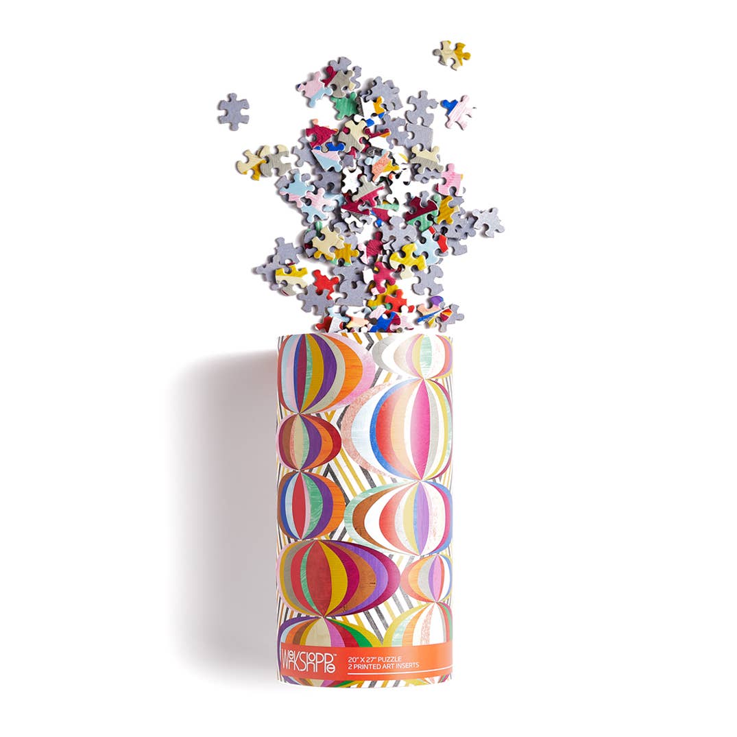 Spherical Harmonics Geometric Abstract | 1000 Piece Jigsaw - Quick Ship - Puzzlicious.com