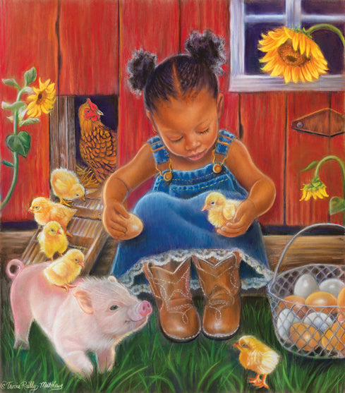 Barn Babies 300 Piece Puzzle - Quick Ship - Puzzlicious.com