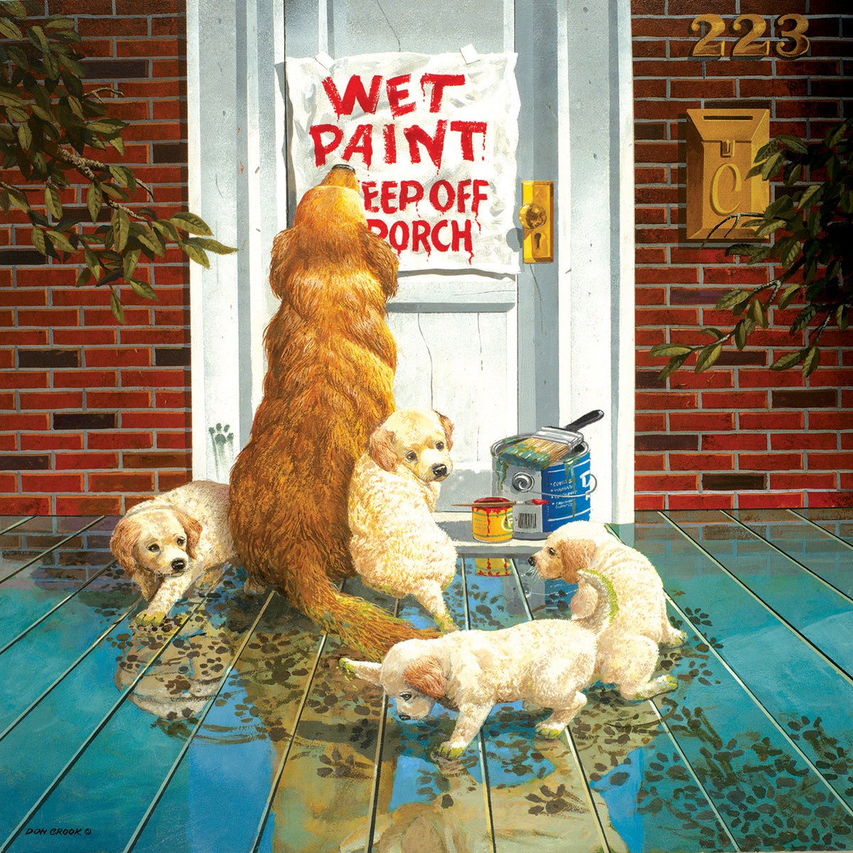 Wet Paint 500 Piece Puzzle - Quick Ship - Puzzlicious.com