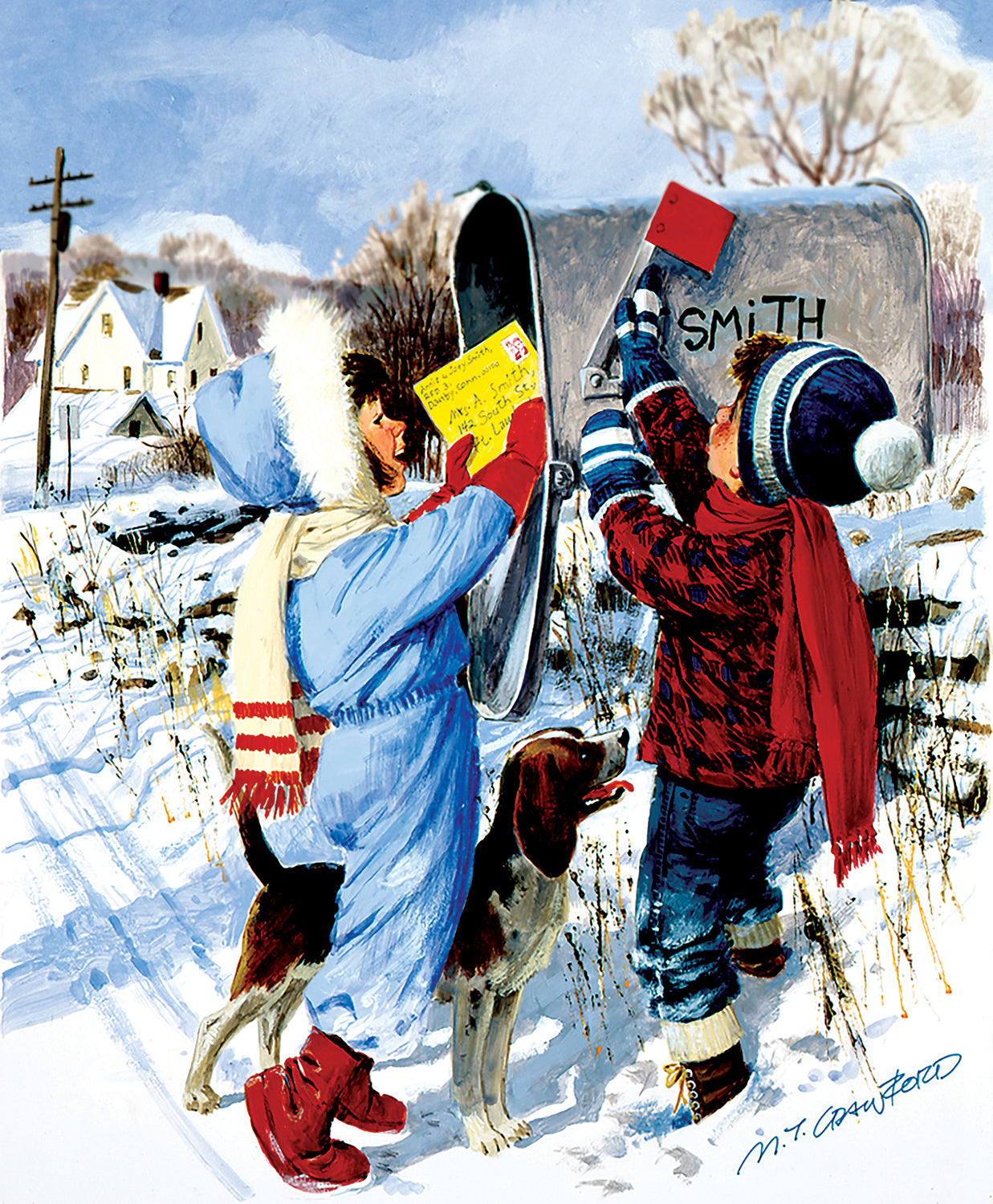 Letter to Grandma 1000 Piece Puzzle - Quick Ship - Puzzlicious.com