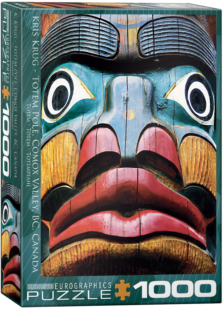 Totem Pole 1000 Piece Puzzle - Quick Ship - Puzzlicious.com