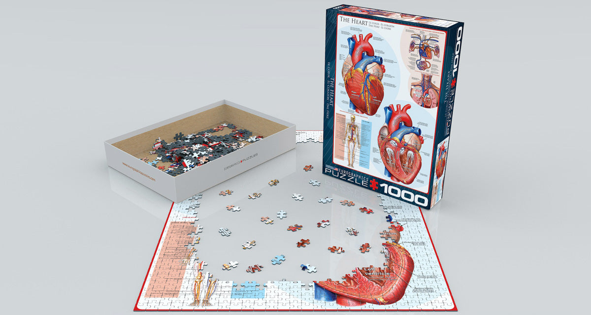 The Heart 1000 Piece Puzzle - Quick Ship - Puzzlicious.com
