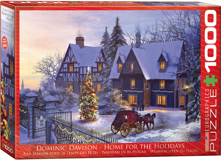 Eurographics Home for the Holidays 1000 Piece Puzzle - Puzzlicious.com