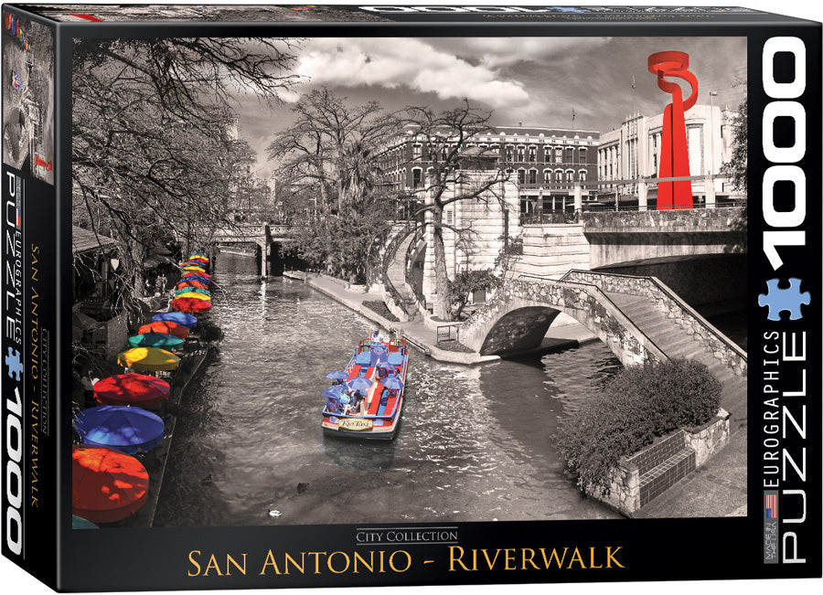San Antonio Riverwalk 1000 Piece Puzzle - Quick Ship - Puzzlicious.com