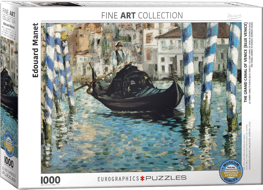 Edouard Manet&#39;s The Grand Canal of Venice 1000 Piece Puzzle - Quick Ship - Puzzlicious.com
