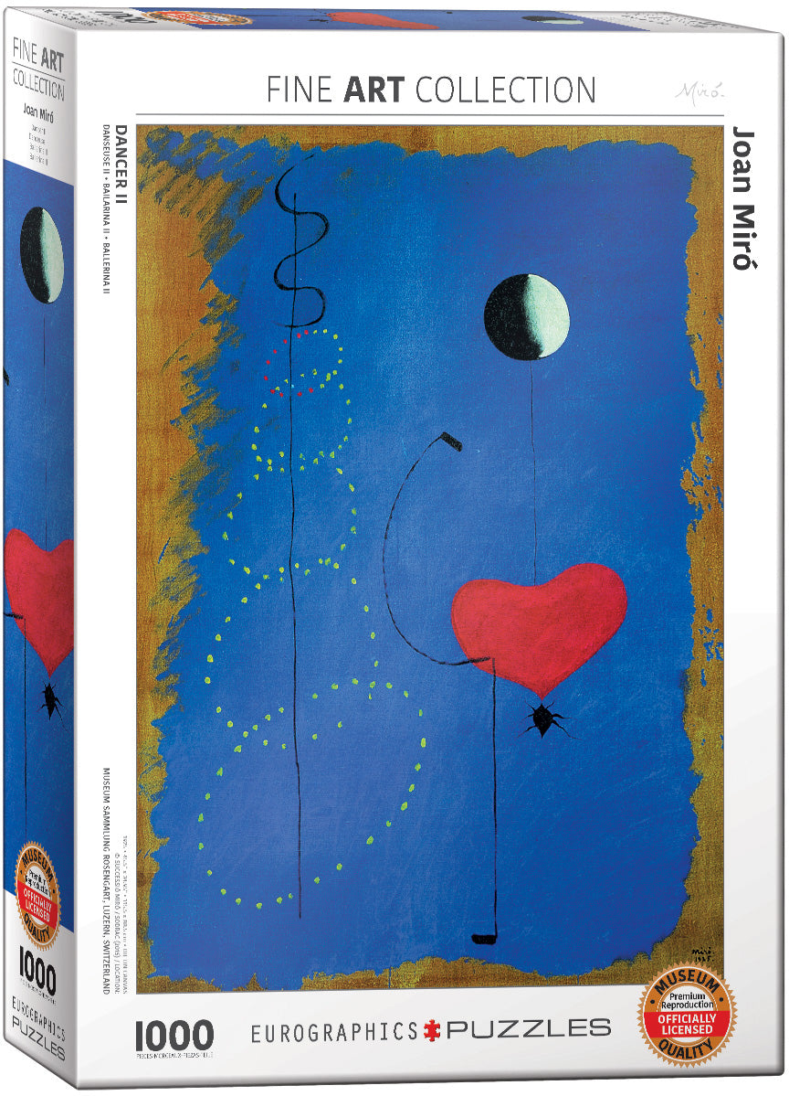 Miro&#39;s Dancer II 1000 Piece Puzzle - Quick Ship - Puzzlicious.com