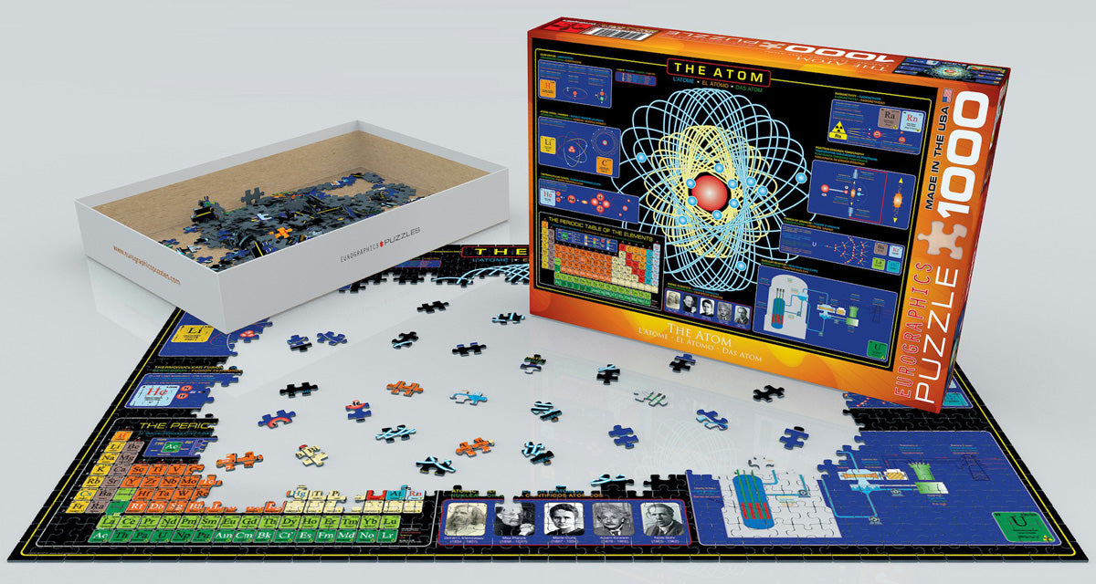 The Atom 1000 Piece Puzzle - Quick Ship - Puzzlicious.com