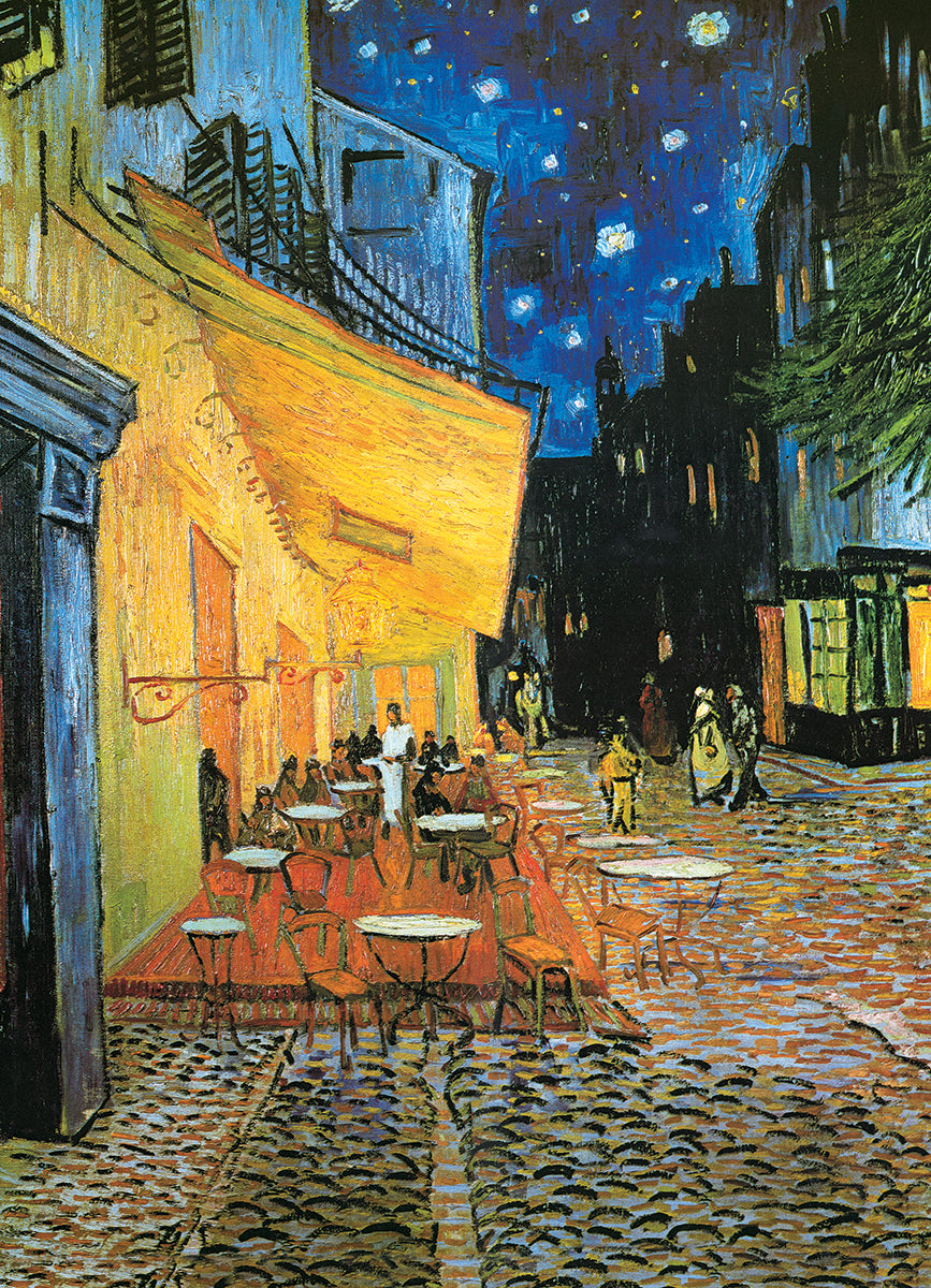 Van Gogh's Cafe' Terrace at Night 1000 Piece Puzzle - Quick Ship - Puzzlicious.com