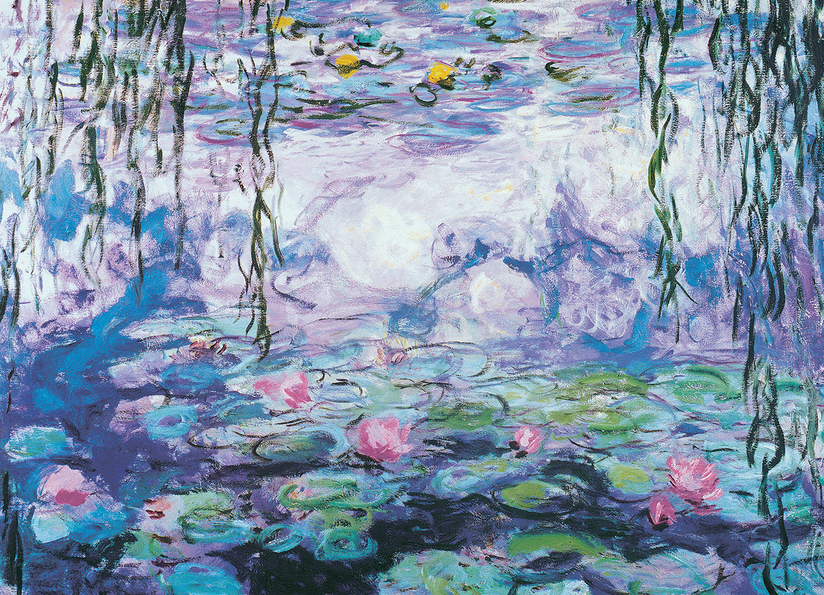 Claude Monet's Water Lilies 1000 Piece Puzzle - Quick Ship - Puzzlicious.com