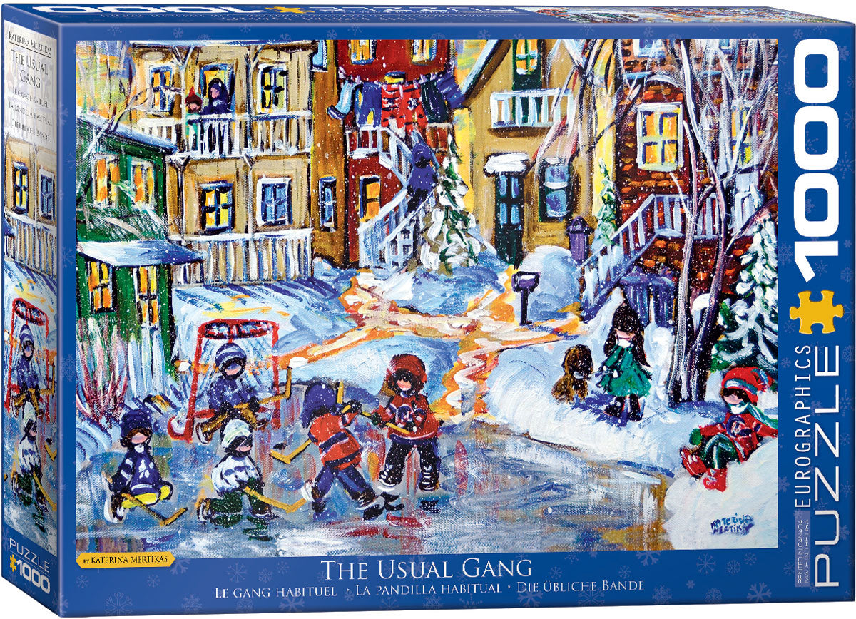 The Usual Gang 1000 Piece Puzzle - Quick Ship - Puzzlicious.com