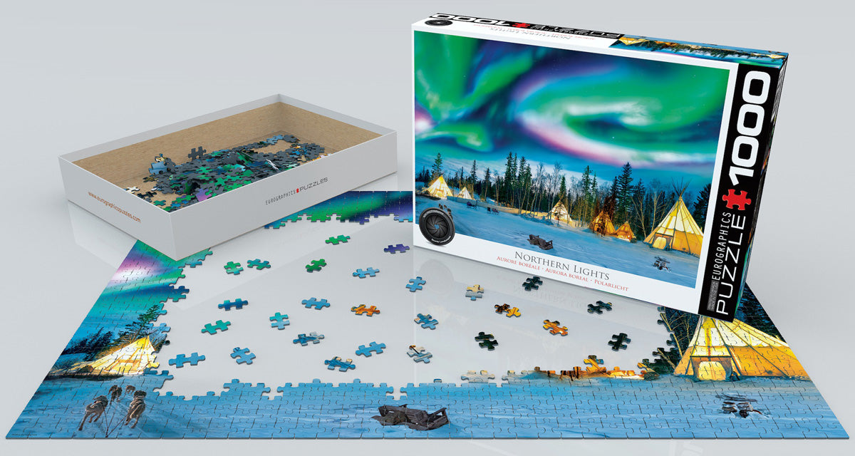 Northern Lights 1000 Piece Puzzle - Quick Ship - Puzzlicious.com